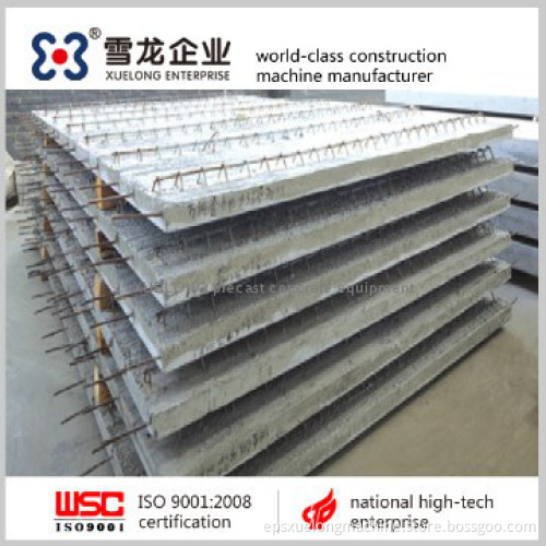 High technology precast concrete solid slab production line